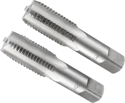 Miniatura 10 de Tapones de roscado a mano, rosca M12 x 1, herramienta métrica de aleación de acero, rosca inferior cónica