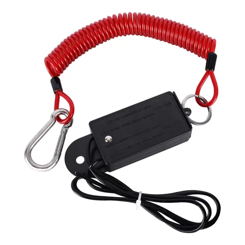 Miniatura 8 de Interruptor de Separación para Remolque con Cable En Espiral de 4 Pies, Interruptor de Freno Eléctrico Usado para Remolque de RV