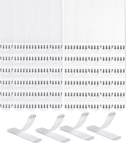 Miniatura 11 de Sinnsally Tiras Grandes para Colgar Cuadros de Servicio Pesado, 20 Pares (40 Tiras) Colgadores Adhesivos de Cuadros para Paredes Colgado Sin Clavo