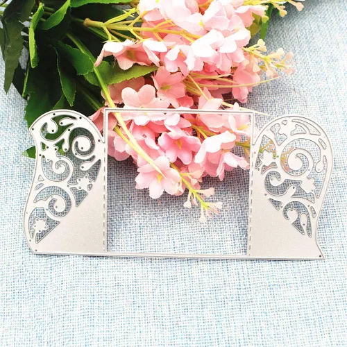Miniatura 6 de Troqueles de corte de metal con forma de tarjeta 3D, plantillas de grabación en relieve para manualidades, álbumes de recortes, álbum de fotos