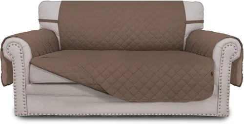 Miniatura 300 de Easy-Going - Funda para sofá, futón y sillón sin reposabrazos, reversible, resistente al agua, para mascotas y niños (azul oscuro/azul claro)