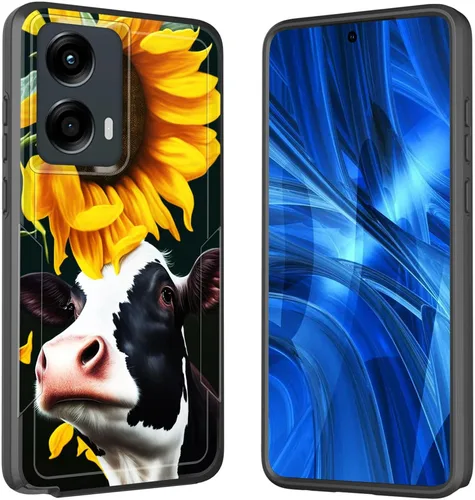 Miniatura 96 de Funda para Moto G 5G 2023, [probada en caídas de grado militar], resistente, resistente, resistente, a prueba de golpes, funda protectora