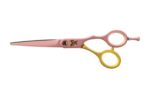 Miniatura 10 de Cricket Shear Xpressions Hey Rosie 30T Tijeras Profesionales para Cortar Cabello - Tijeras de Barbero, Acero Inoxidable Japonés, Ideales