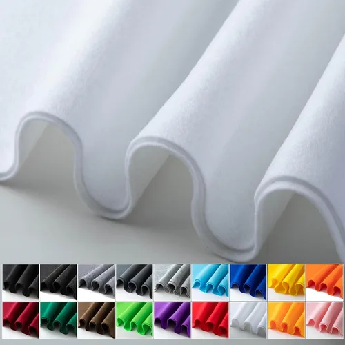 Miniatura 23 de HaoFeiJH Tela de Fieltro 36 * 36 Pulgadas de Ancho 1.6mm, Hojas de Tela Suave Tejida de Acrílico para Manualidades DIY Costura Patchwork, Fieltro