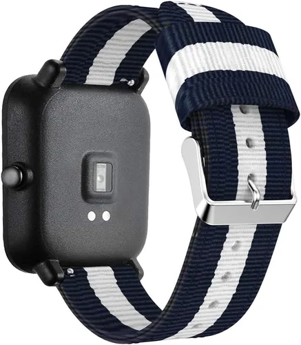 Miniatura 2 de 20MM Nylon Reemplazo Accesorio Reloj Banda Pulsera Pulsera para Huami Xiaomi Amazfit Bip Smart Watch