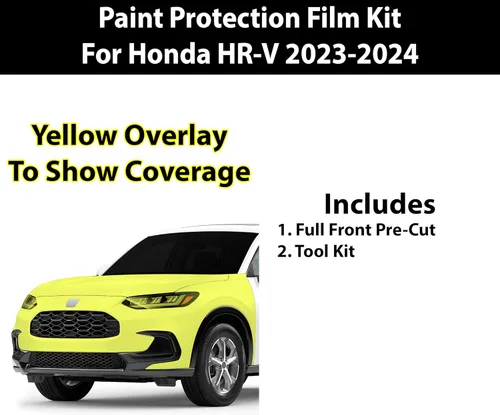Miniatura 2 de BOGAR TECH DESIGNS Funda para kit de película PPF para Honda HR-V 2023+ Front Middle and Front Sides Paint Protection PPF, sujetador transparente