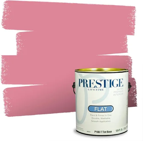 Miniatura 98 de Prestige Paints - Pintura exterior e imprimación en uno, 1 galón, plano, E500-P-A011GP