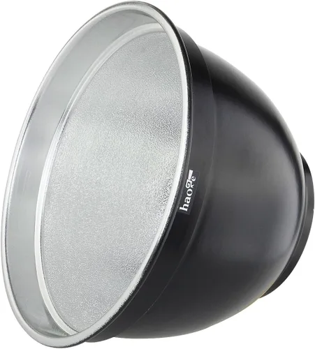 Miniatura 2 de Haoge 7 "estándar reflector difusor lámpara pantalla plato para Balcar Alienbees Alienbees Paul C Buff Einstein White Lightning Studio luz