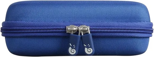 Miniatura 5 de Hermitshell Estuche de viaje para EASEGMER Kids Handheld Game Reproductor de videojuegos portátil (azul)