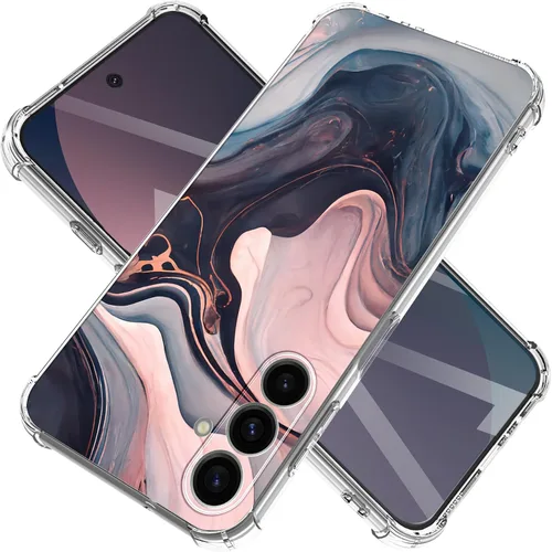 Miniatura 36 de para Samsung Galaxy a15 5G [Funda de Mármol Delgada]+[Anti-Caída Protectora] Fundas de Teléfono de TPU Suave y Elegantes para Mujeres de 6.5 Pulgadas