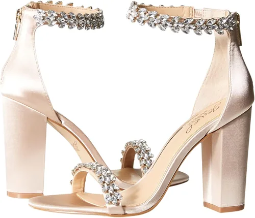 Miniatura 7 de Jewel Badgley Mischka Mayra - Zapato de noche con correa al tobillo