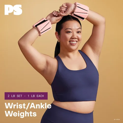 Miniatura 3 de POPSUGAR Soft Wrist and Ankle Weights, Wearable Weights, Strengthens, Tones & Sculpts, Adjustable Ankle Weights for Work from Home Fitness, Gym