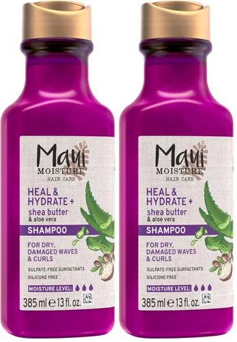 Miniatura 10 de Maui Moisture Heal & Hydrate + Shea Butter - Champú para reparar e hidratar profundamente el cabello rígido y rizado con aceites de coco y macademia.