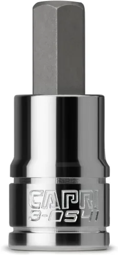 Miniatura 24 de Capri Tools 3-0531 2 mm Llave allen hexagonal, 1/4-pulgada de unidad, métrica