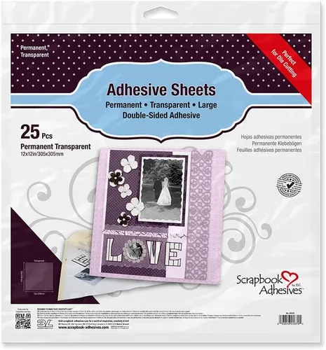 Miniatura 4 de Hojas adhesivas Scrapbook Adhesives 3L, 4 x 6 pulgadas, paquete de 10