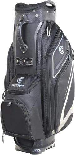 Cleveland Golf Bolsa ligera para carrito Negro/Negro