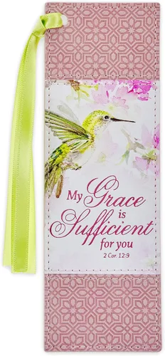 Miniatura 27 de Christian Art Gifts - Marcapáginas premium de piel sintética vegana con escritura bíblica para mujeres: Cuando ella habla - Proverbios 31:26, Marrón