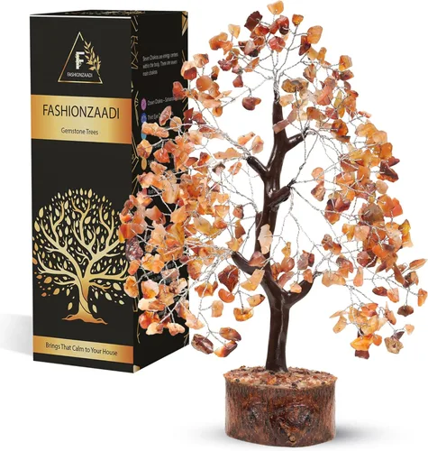 Miniatura 11 de FASHIONZAADI Árbol de la vida de 7 chakras, cristales y piedras curativas, regalos de cumpleaños para mujeres, árbol de cristal para energía