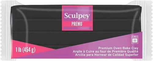 M02006 MOREZMORE - Arcilla polimérica para horno Premo Sculpey, color negro