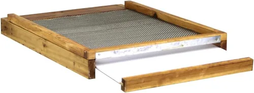 Miniatura 2 de Tablero inferior con revestimiento de cera de 10 marcos con reductor de entrada Compatible con Hoover Hives® Langstroth