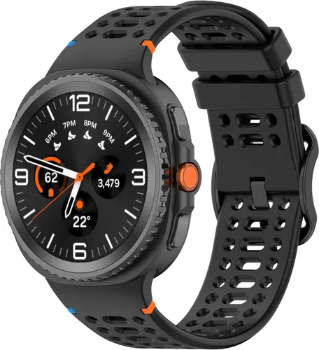 Miniatura 2 de Paquete de 3 correas compatibles con Samsung Galaxy Watch 8 Classic de 1.811 pulgadas, Watch 8 de 1.575 pulgadas/1.732 pulgadas, correa deportiva