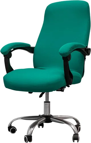 Miniatura 26 de Melaluxe - Funda elástica universal para silla de oficina, cubierta para silla de escritorio, fundas deslizantes para silla de computadora