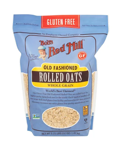 Miniatura 12 de Bob's Red Mill Avena enrollada anticuada sin gluten, 32 onzas (paquete de 4), sin gluten, sin OMG, grano entero, vegano, kosher