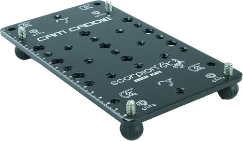 Miniatura 10 de Cam Caddie Placa de queso ultra plana de ángulo bajo POD/trípode para cámaras DSLR, sin espejo y de acción
