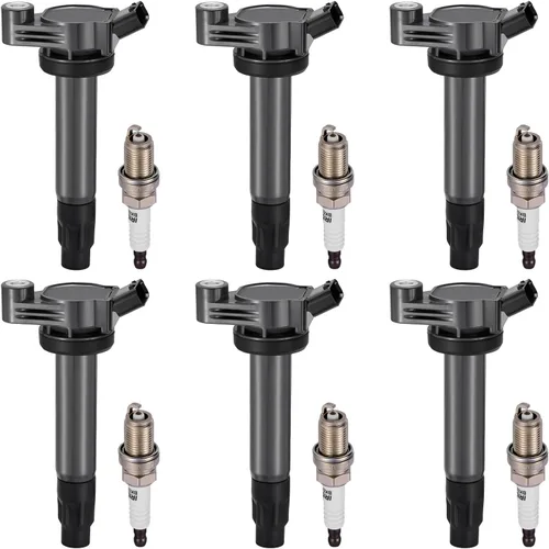 Miniatura 18 de BDFHYK Paquetes de bobinas de encendido compatibles con Toyota 1997-2000 4Runner, Camry 1997-2001, RAV4 1998-2000, Solara 1999-2001, 1998 T100