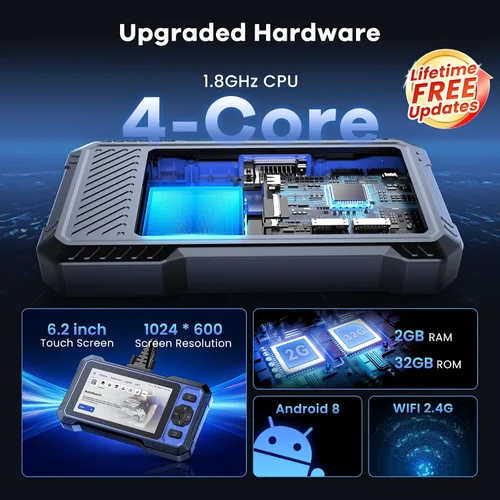 Miniatura 6 de MUCAR 682 Herramienta de escaneo bidireccional con asistencia de IA OBD2, escáner para todo el sistema del automóvil, herramienta de diagnóstico
