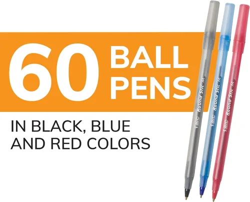 Miniatura 54 de BIC Round Stic Xtra Life - Bolígrafo redondo, punta mediana