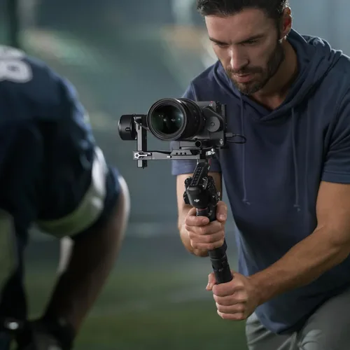 Miniatura 7 de DJI RS 4 Combo, estabilizador de cardán de 3 ejes para cámaras para cámara réflex y cámara sin espejo Canon/Sony/Panasonic/Nikon/Fujifilm, disparo