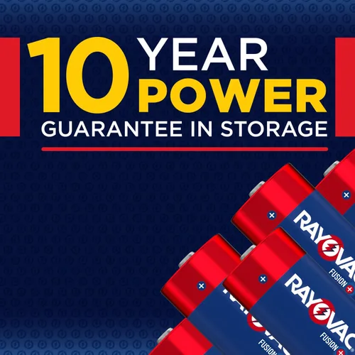 Miniatura 2 de Rayovac Baterías Fusion C (paquete de 4), pilas alcalinas C
