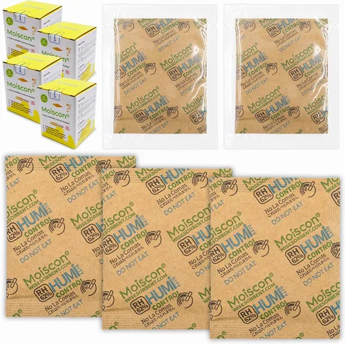 Miniatura 19 de Wisesorb Paquetes de control de humedad bidireccionales 49% para guitarras e instrumentos de madera - Absorbentes de humedad de 70g
