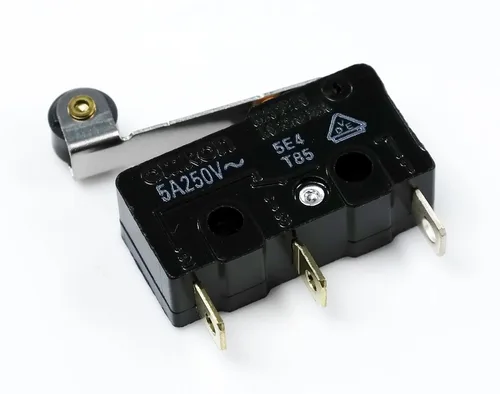 Miniatura 4 de Omron SS5GL2 Microswitch 125 VAC, interruptor de límite de micro 5A, rodillo de bisagra, acción momentánea a presión (paquete de 5)