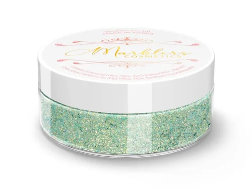 Miniatura 161 de MARBLERS Brillantina de forma gruesa de grado cosmético [estrella] 0.11 onzas (0.11 oz) Escamas No tóxica Vegana Libre de crueldad animal
