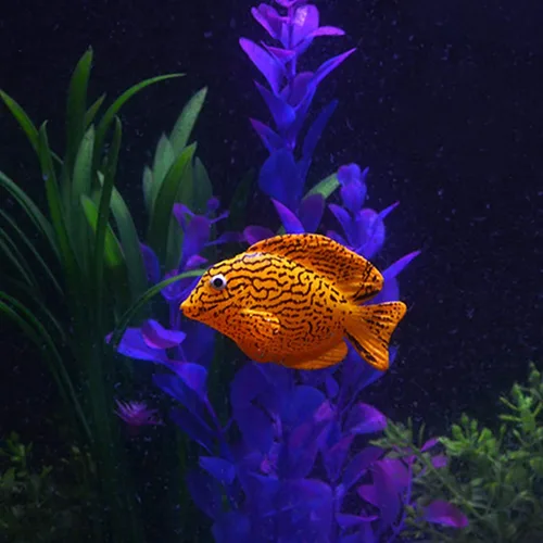 Miniatura 6 de GLOGLOW Peces luminosos, peces artificiales - 4 piezas para oficina, hogar, jardín acuario