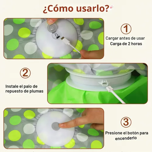 Miniatura 6 de Sofolor Juguete interactivo para gatos, juguetes automáticos para gatos de interior, juguete para gatos de escondite con activación por movimiento