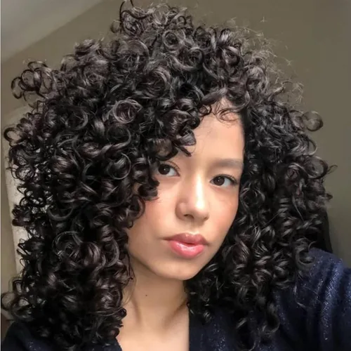 Miniatura 61 de 7 paquetes de cabello rizado de ganchillo GoGo de 6 pulgadas, pelo corto, para mujeres, rizos de playa, trenzas de ganchillo de torsión profunda