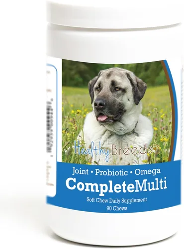 Miniatura 159 de Healthy Breeds Pug todo en uno multivitamínico suave masticable 60