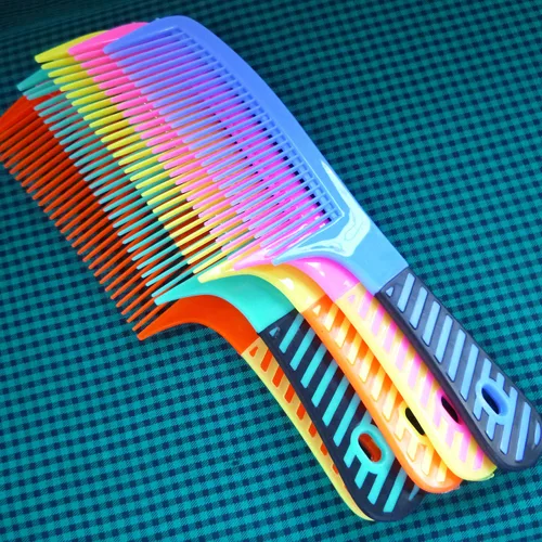 Miniatura 3 de zYoung 5 peines para mujer, juego de peine de dientes, peine redondo con mango