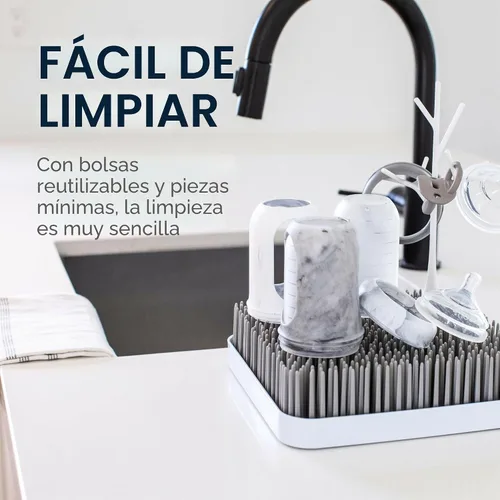 Miniatura 6 de Boon Nursh Bottles - Los biberones de silicona ayudan a aliviar los síntomas de los cólicos, fórmula y leche materna solo al tacto de silicona