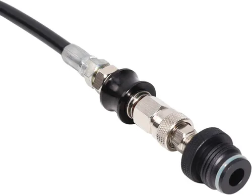 Miniatura 8 de TUXING Línea remota de bobina remota de tanque de paintball resistente para tanques de aire comprimido/CO2 de alta presión HPA con junta tórica