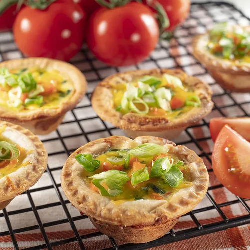 Miniatura 9 de Minihorno antiadherente para cocinar tartas y quiches. Prepara 6 pequeñas tartas y quiches en minutos