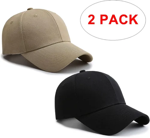 Miniatura 2 de PFFY Paquete de 2 gorras de béisbol para hombre y mujer