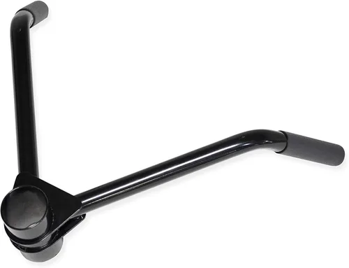 Miniatura 9 de Accesorios para máquina de ejercicio CAP Barbell, Negro Plataforma de barra en T y mango recto
