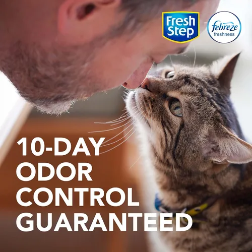Miniatura 7 de Fresh Step Outstretch, arena para gatos aglutinante, avanzada, extragrande, 32 libras en total y arena aglutinante para gatos, avanzada, Clean Paws