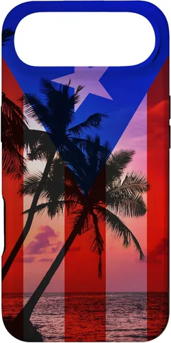 Miniatura 26 de iPhone 11 Tropical Ocean Vibes Bandera de Puerto Rico - Funda del Orgullo Puertorriqueño