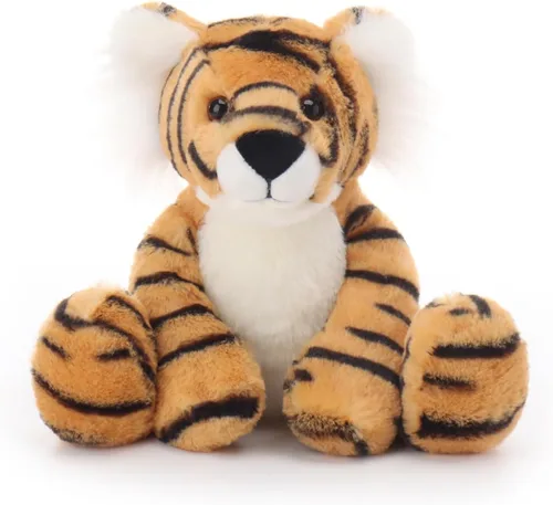 Apricot Lamb Toys - Peluche clásico de tigre, suave, perfecto para niños (tigre amarillo, 7 pulgadas)