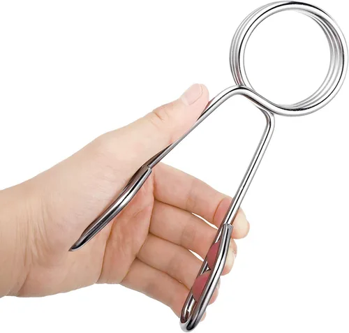 Miniatura 4 de Sumind 4 collares de resorte para mancuernas de 2 pulgadas, abrazaderas de barra, clips para levantamiento de pesas, ejercicio, suministros